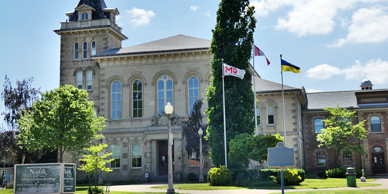 Norfolk County building in Simcoe