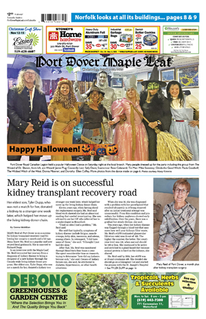 Port Dover Maple Leaf - October 29, 2025 Online Edition