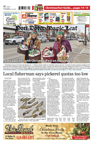 Port Dover Maple Leaf - November 12, 2025 Online Edition