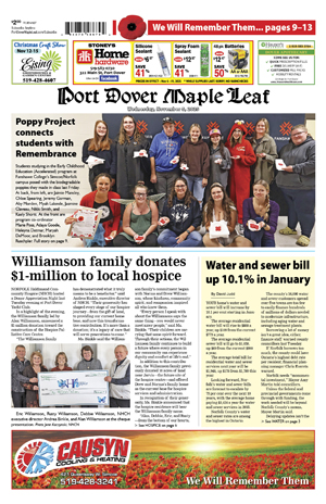 Port Dover Maple Leaf - November 5, 2025 Online Edition