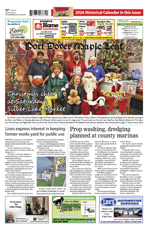 Port Dover Maple Leaf - December 17, 2025 Online Edition