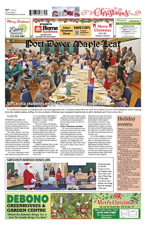 Port Dover Maple Leaf - December 24, 2025 Online Edition